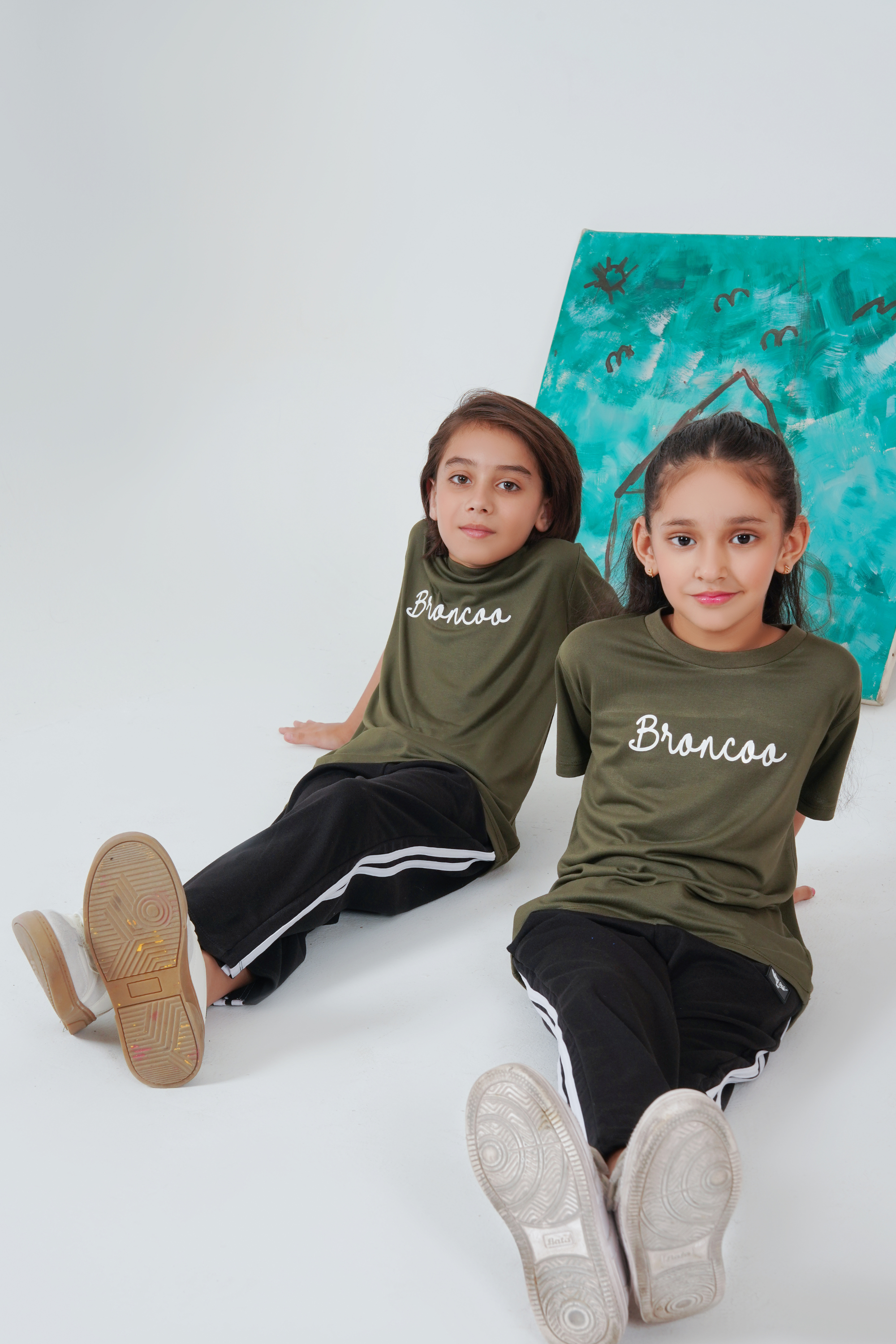 Kids Army Tracksuit – Broncoo - Main Image
