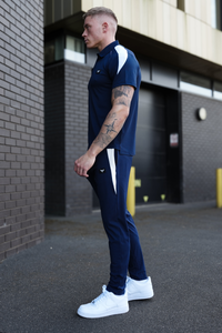 Broncoo Navy Aesthetic Polo