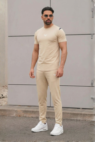Broncoo Beige Premium Tracksuit