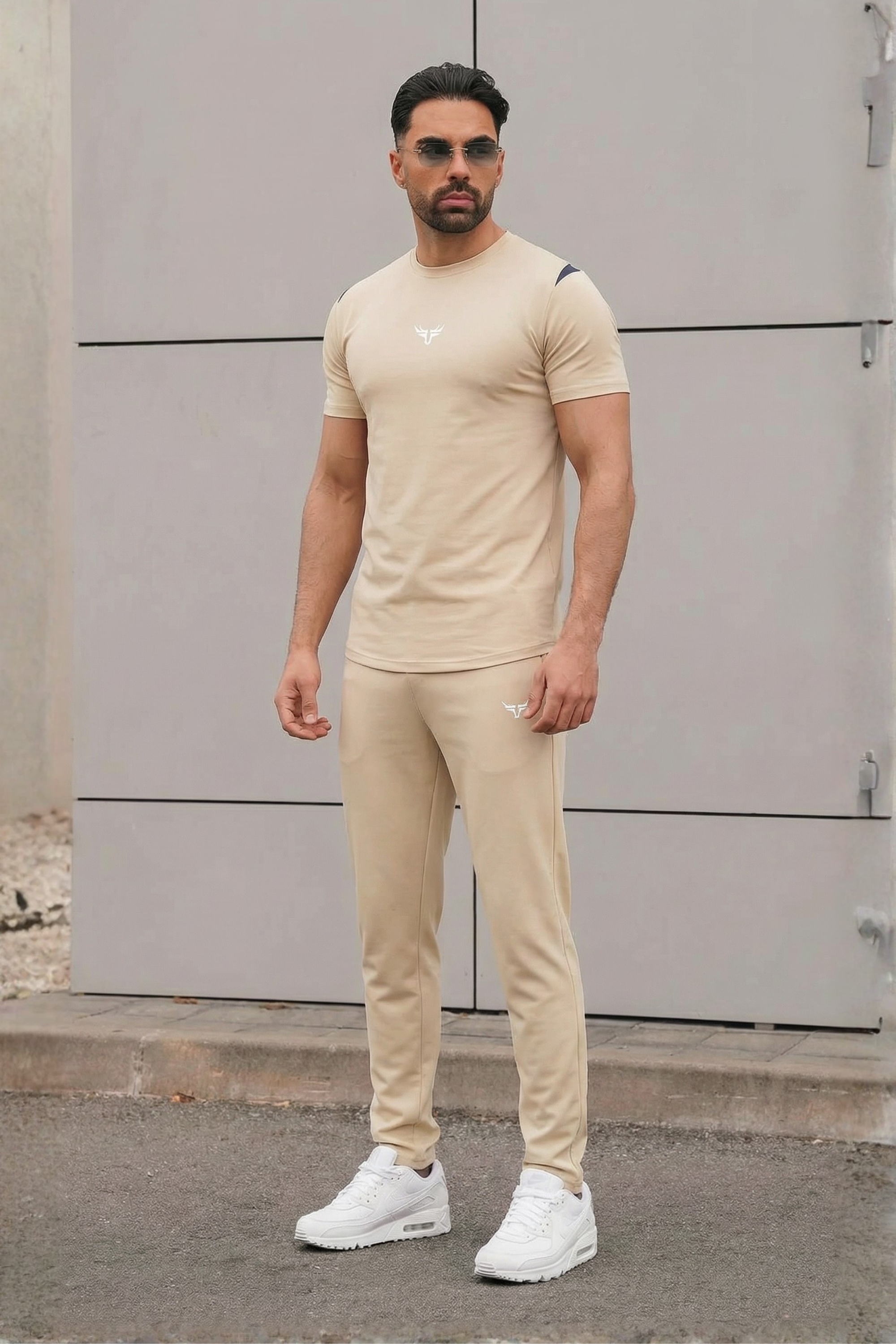 Broncoo Beige Premium Tracksuit