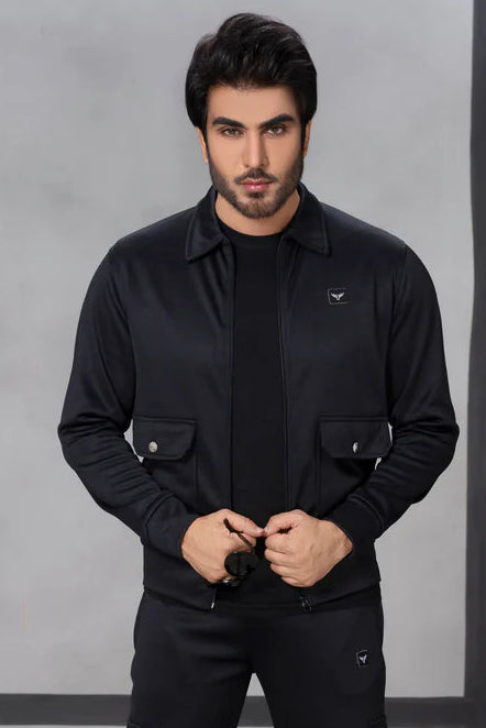 BT Black Flap Zipper