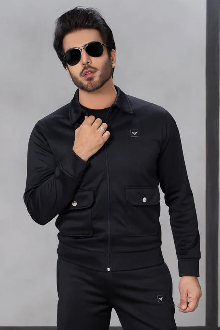 BT Black Flap Zipper