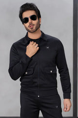 BT Black Flap Zipper