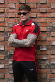 Broncoo Red Scarlet Polo