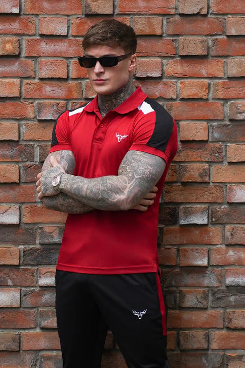 Broncoo Red Scarlet Polo