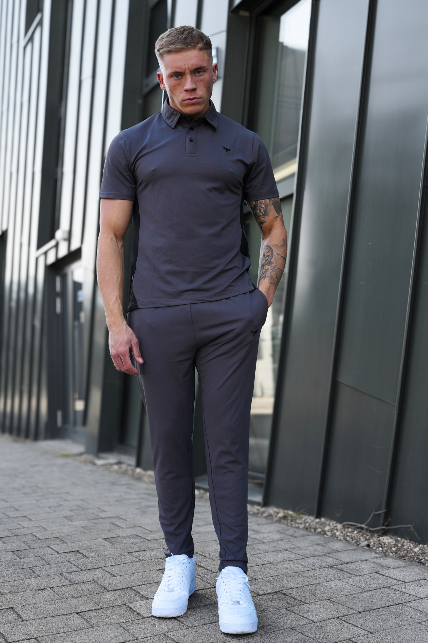 Broncoo Grey Rugby Tracksuit