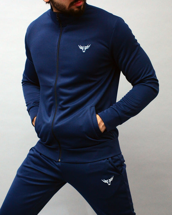 Speedo Navy Mock Neck Zipper