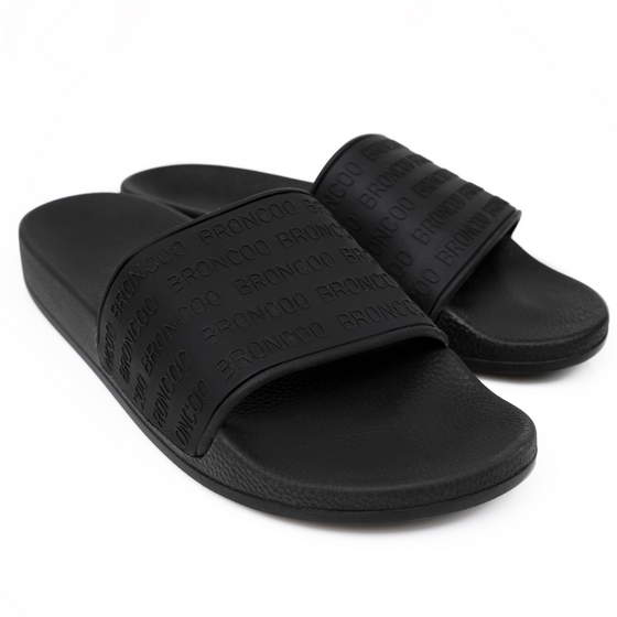 Unisex black Hydro Slides