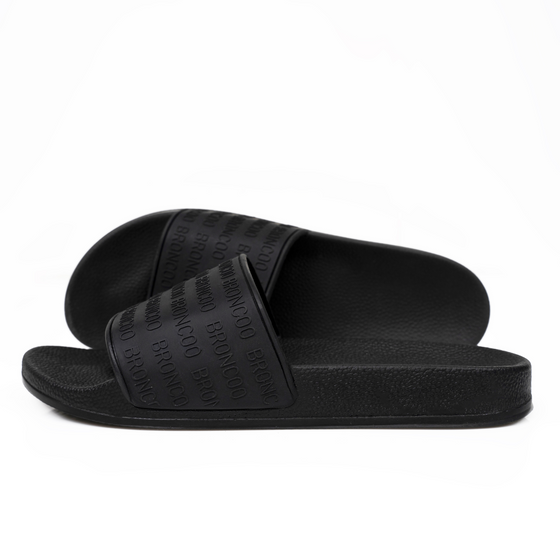 Unisex black Hydro Slides