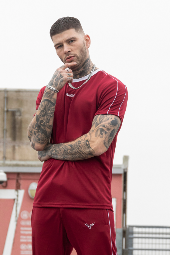 Broncoo Burgundy Clan Tracksuit