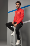 Red Piped Tracksuit