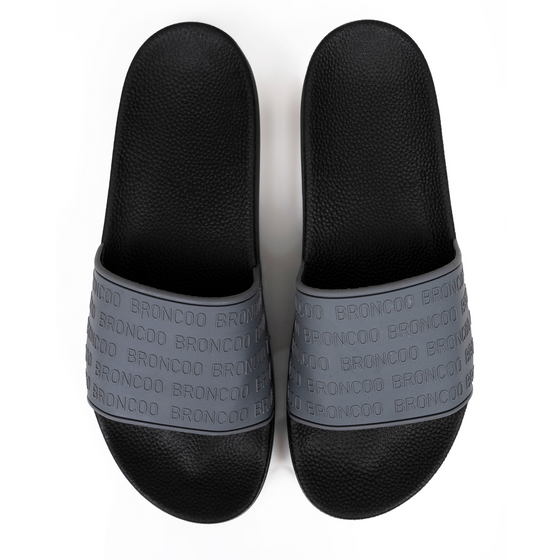 Unisex Grey Hydro Slides