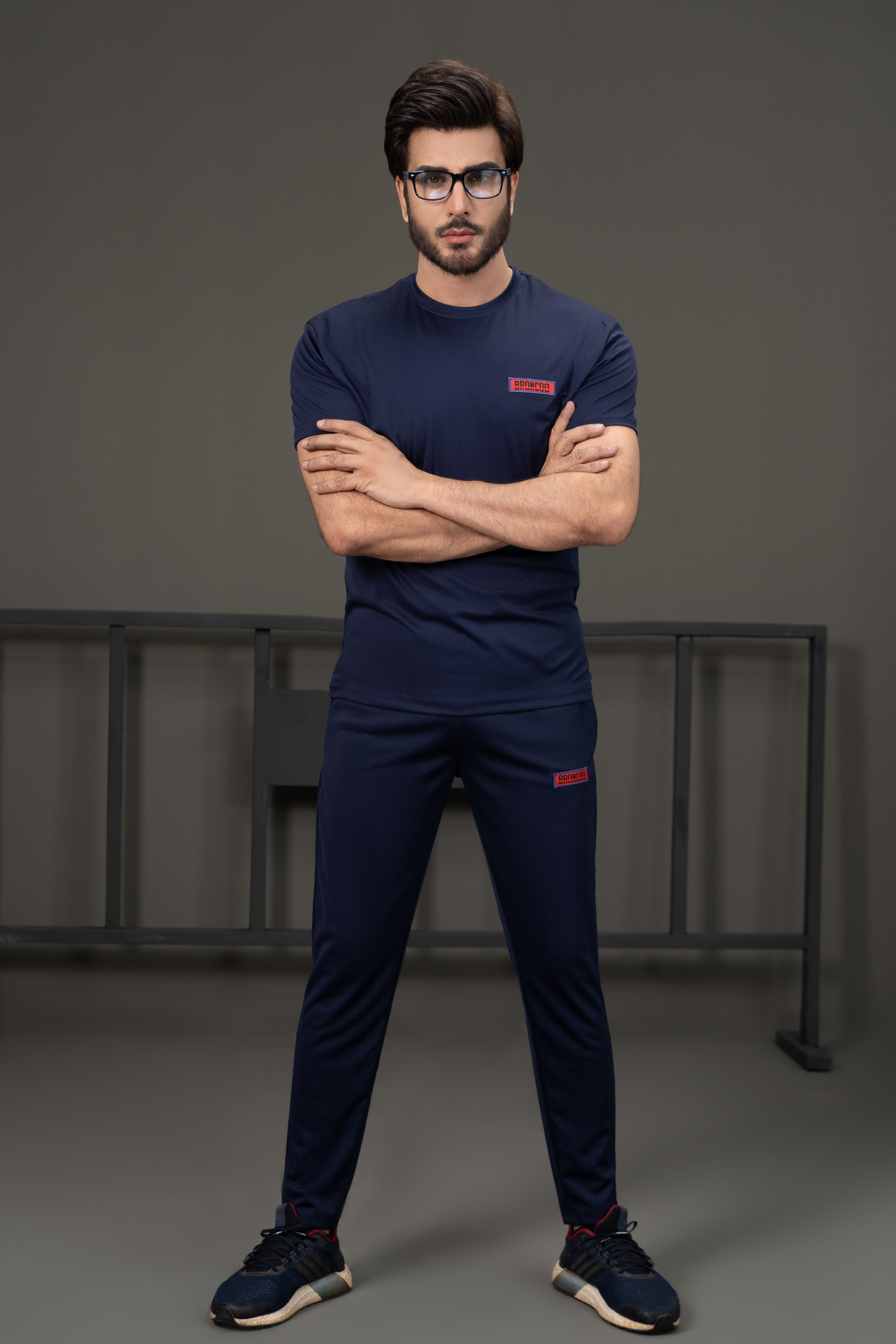 Broncoo Navy Sports Tracksuit