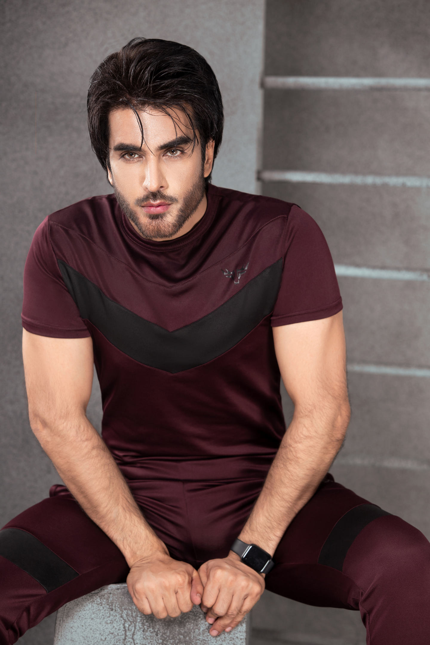 Burgundy Strike Tracksuit - Dri-Fit