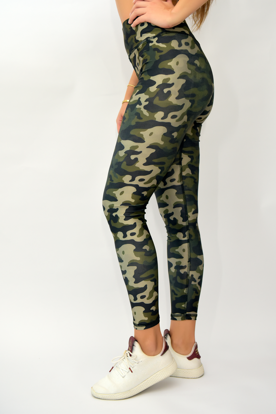 Camouflage Tights - Women