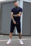 Navy Shorts Tracksuit