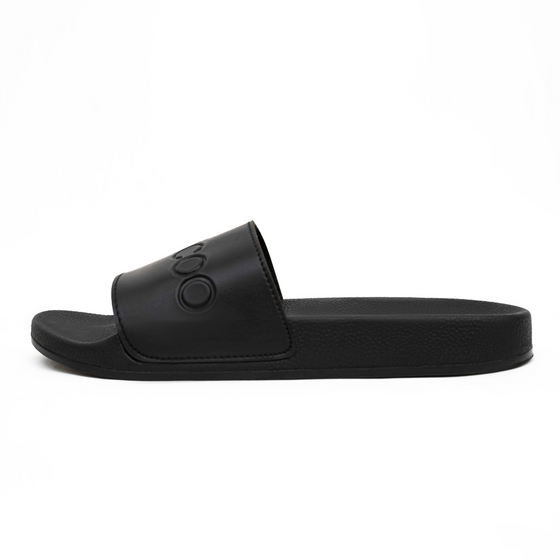 Unisex Broncoo Slippers Engraved Logo Black